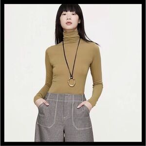 Black and White Houndstooth cropped Wide-Leg Pants